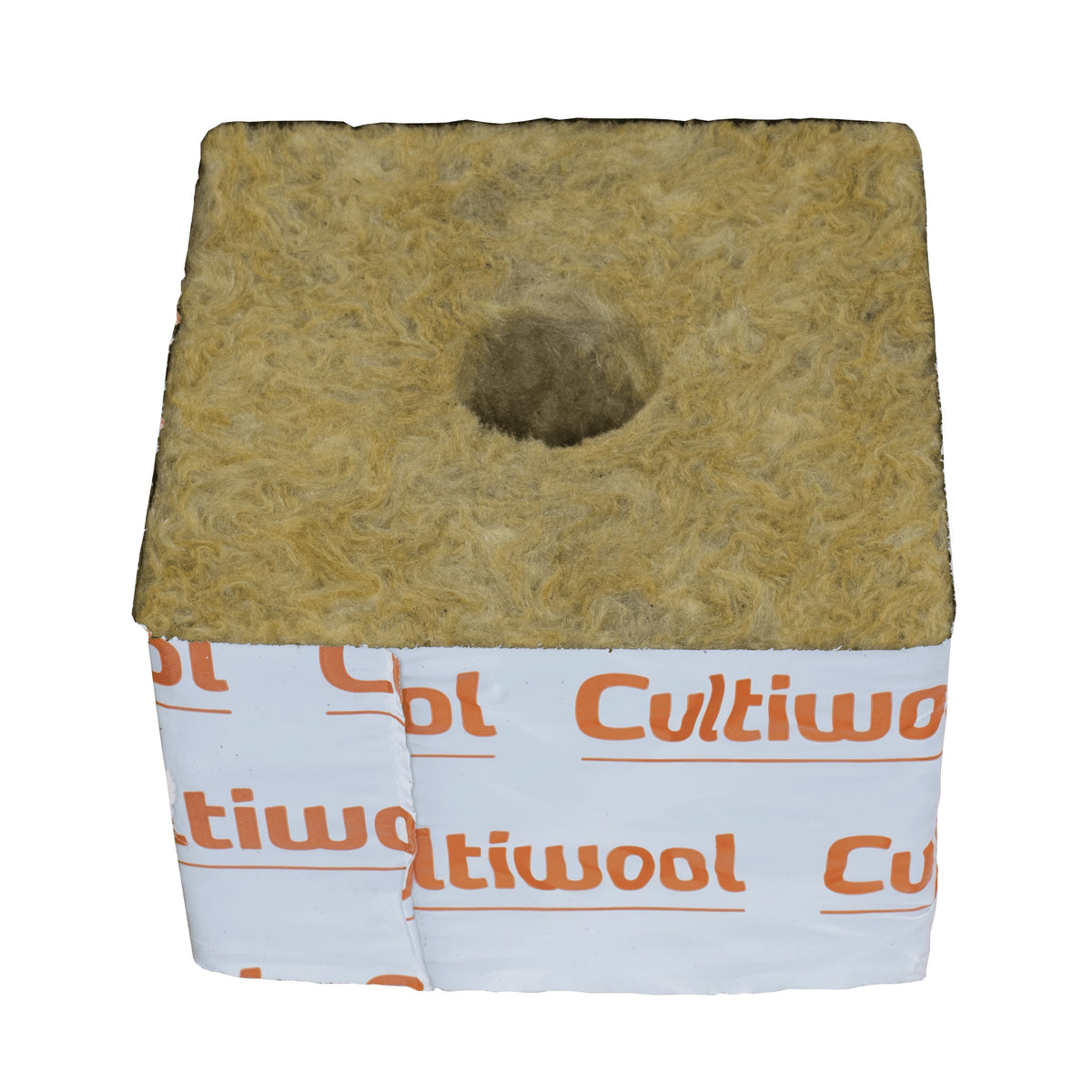 Cultiwool Rockwool Cubes — 4" Small Hole - Box of 276