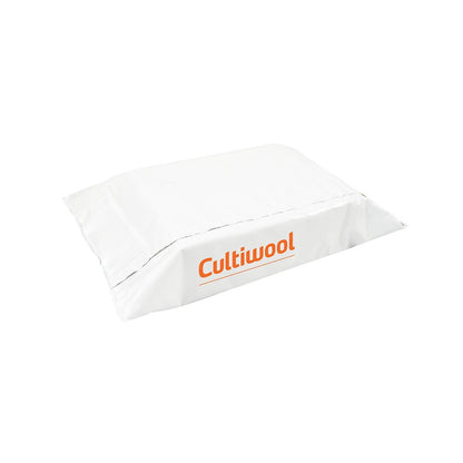 Cultiwool X-Fibre Mini Slab in its black/white foil wrap
