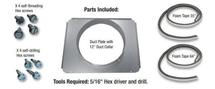 Quest 155 Dehumidifier - Return Duct Kit (4028610)