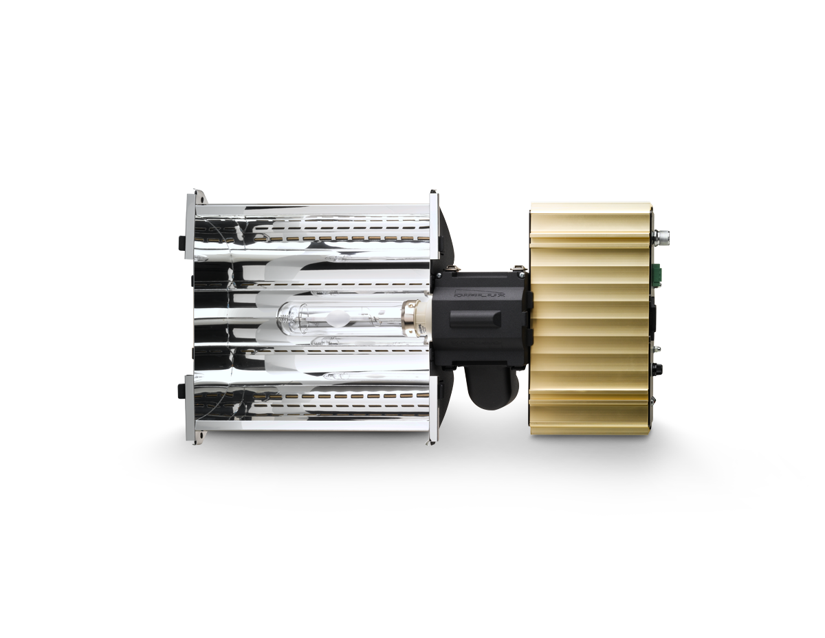 Dimlux Expert Series 315W Full Spectrum — complete fixture with ballast, reflector and CMH lamp