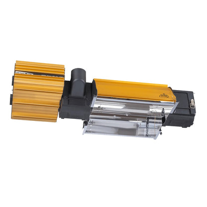 Dimlux Expert Series MKII 1000W side view with the 50mm extraction port