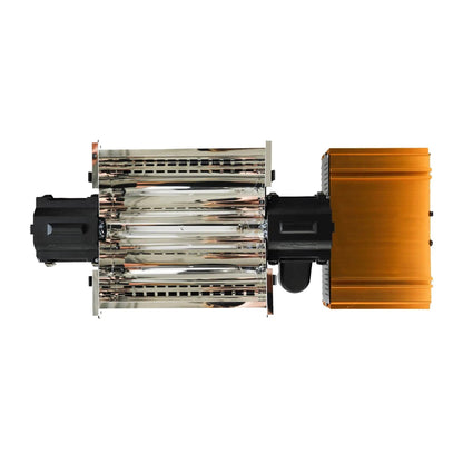 Dimlux Expert Series MKII 1000W underside view of the reflector and lamp holder