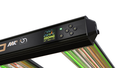 Dimlux Xtreme Series 1050W LED +NIR MKII ION colour display and control buttons