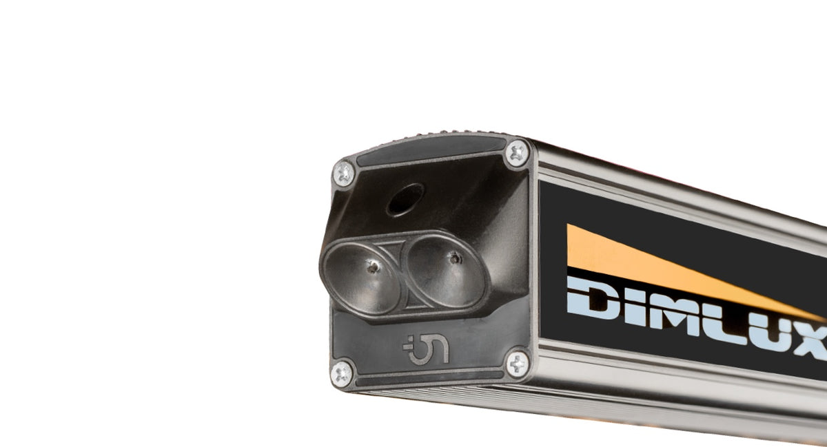 Dimlux Xtreme Series 1050W LED +NIR MKII ION ioniser outlet on the end cap