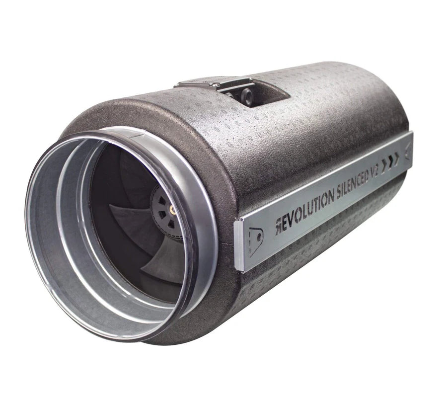 Revolution Silenced EC Duct Fan V2 | Ultra Quiet Systemair Inline Fan