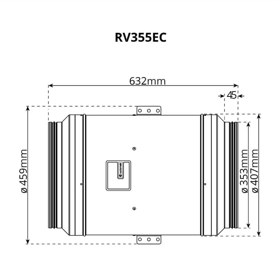 Super Silent Revolution Vector EC Fan
