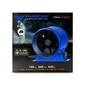Phresh Hyper Fan V2 EC Quiet Grow Room Extractor Fan