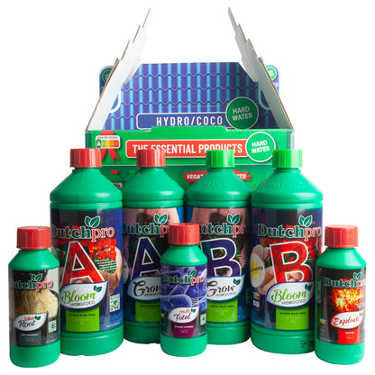 Dutch Pro Hydro & Coco Nutrient Starter Pack — Hard Water - Autoflowering