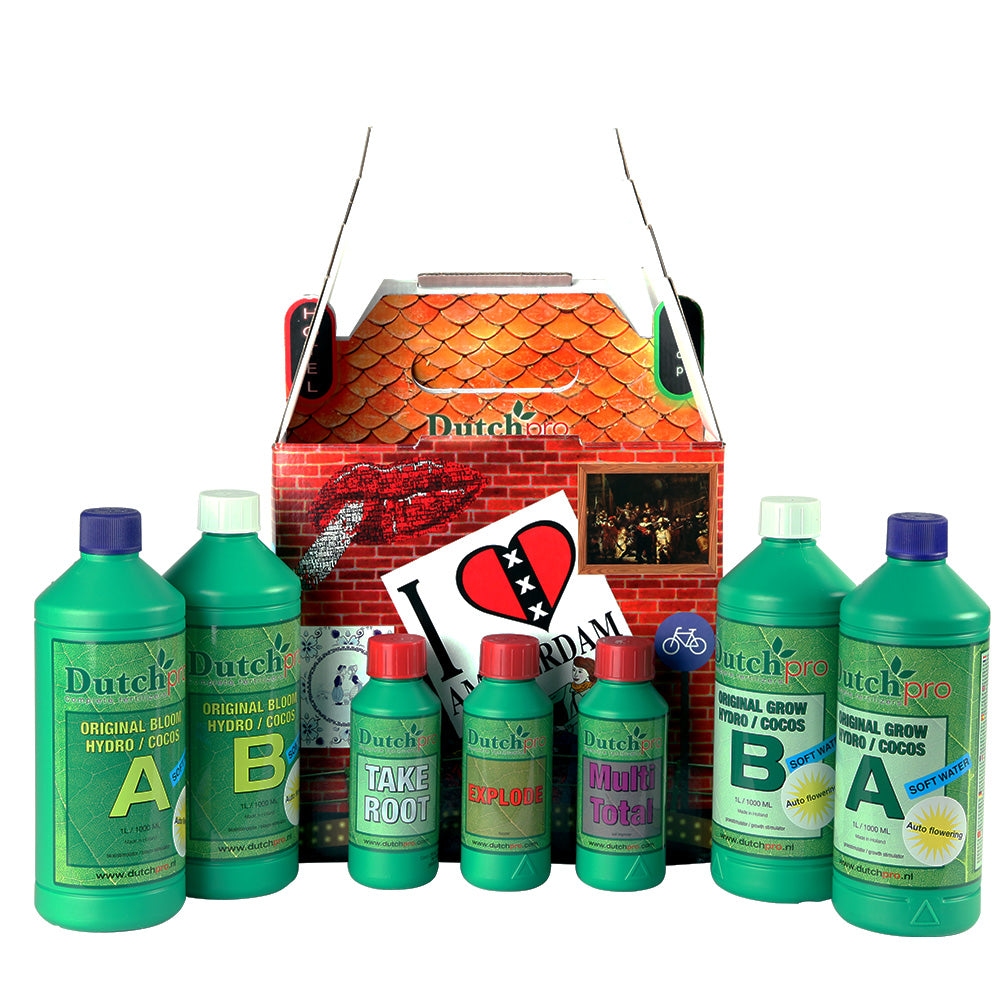 Dutch Pro Hydro & Coco Nutrient Starter Pack — Soft Water - Autoflowering