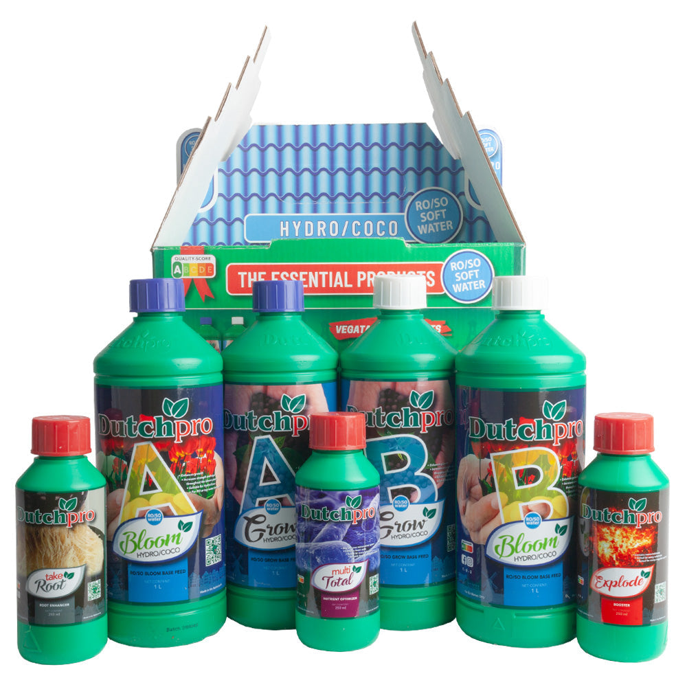 Dutch Pro Hydro & Coco Nutrient Starter Pack — Soft Water - Standard