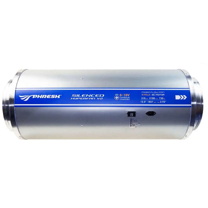 Phresh HyperFan Silenced V2 EC Inline Extractor Fan