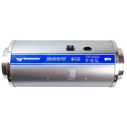 Phresh HyperFan Silenced V2 EC Inline Extractor Fan