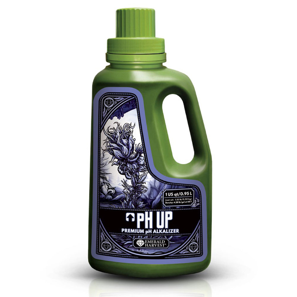 Emerald Harvest pH Up Solution for Hydroponic Nutrient Mixes