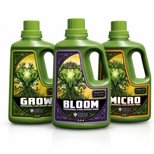 Emerald Harvest 3 Part Set (Grow, Bloom Micro)
