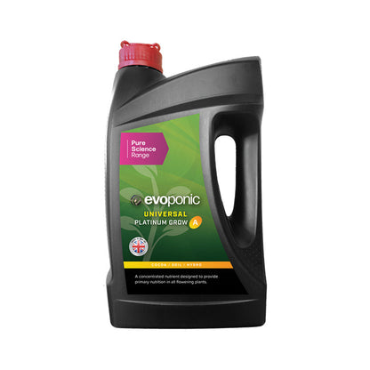 Evoponic Platinum Grow A, single bottle