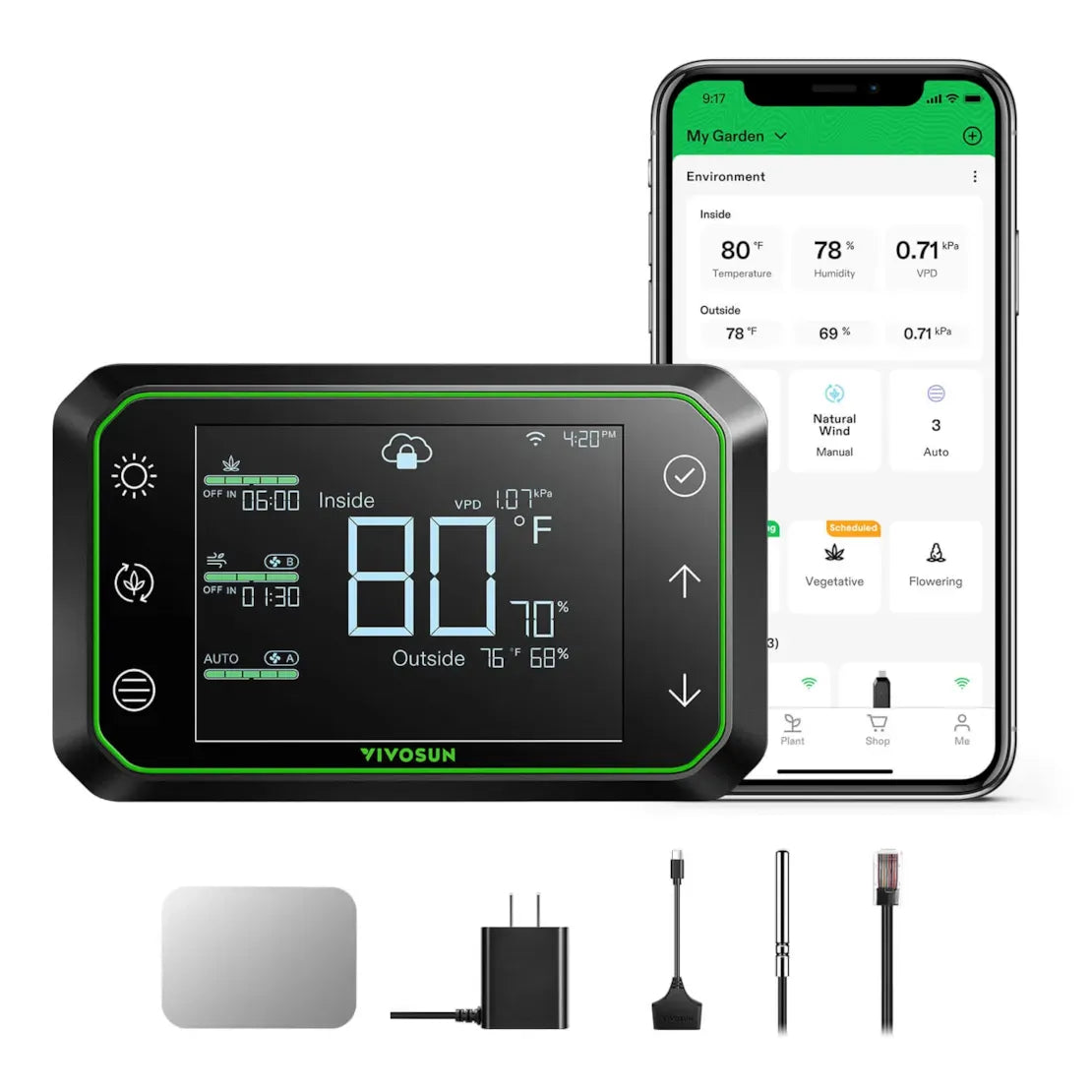 VIVOSUN GrowHub E25 Grow Room Environment Controller