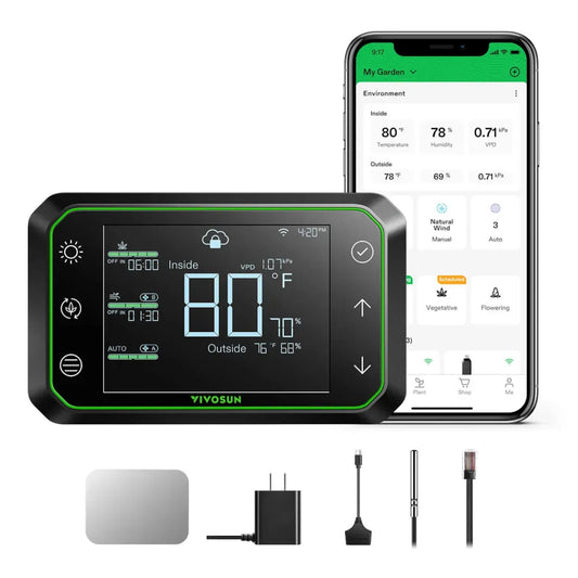 VIVOSUN GrowHub E25 Grow Room Environment Controller
