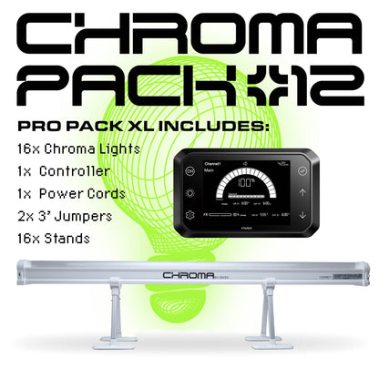 Faven Chroma Under Canopy LED Kit — Pro Pack XL (16 Bars)