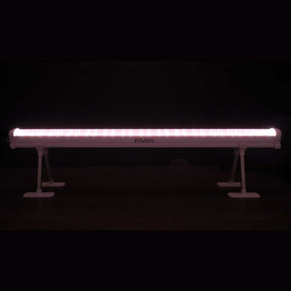 Faven R8 Under Canopy LED Kit: R8 bar lit on its stands