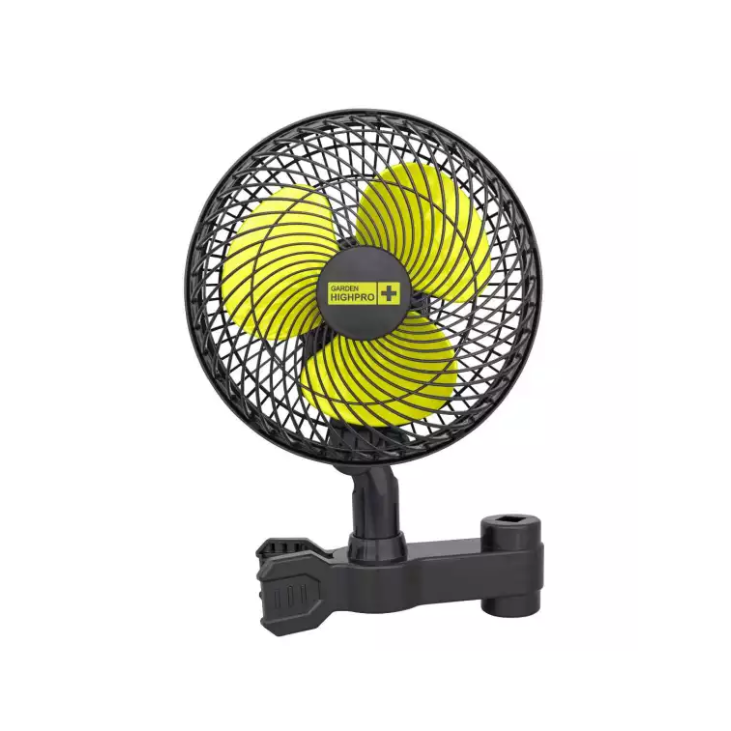 Garden HighPro ProFan 20W oscillating clip fan on a white background