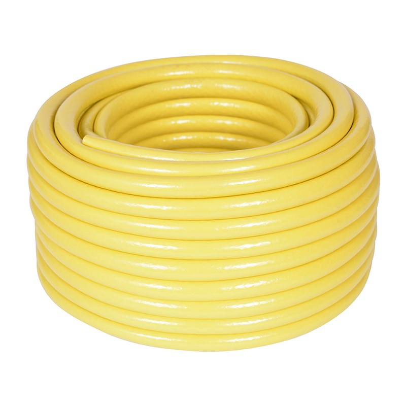 Garden Hose, the 30 metre heavy-duty hose coiled for storage