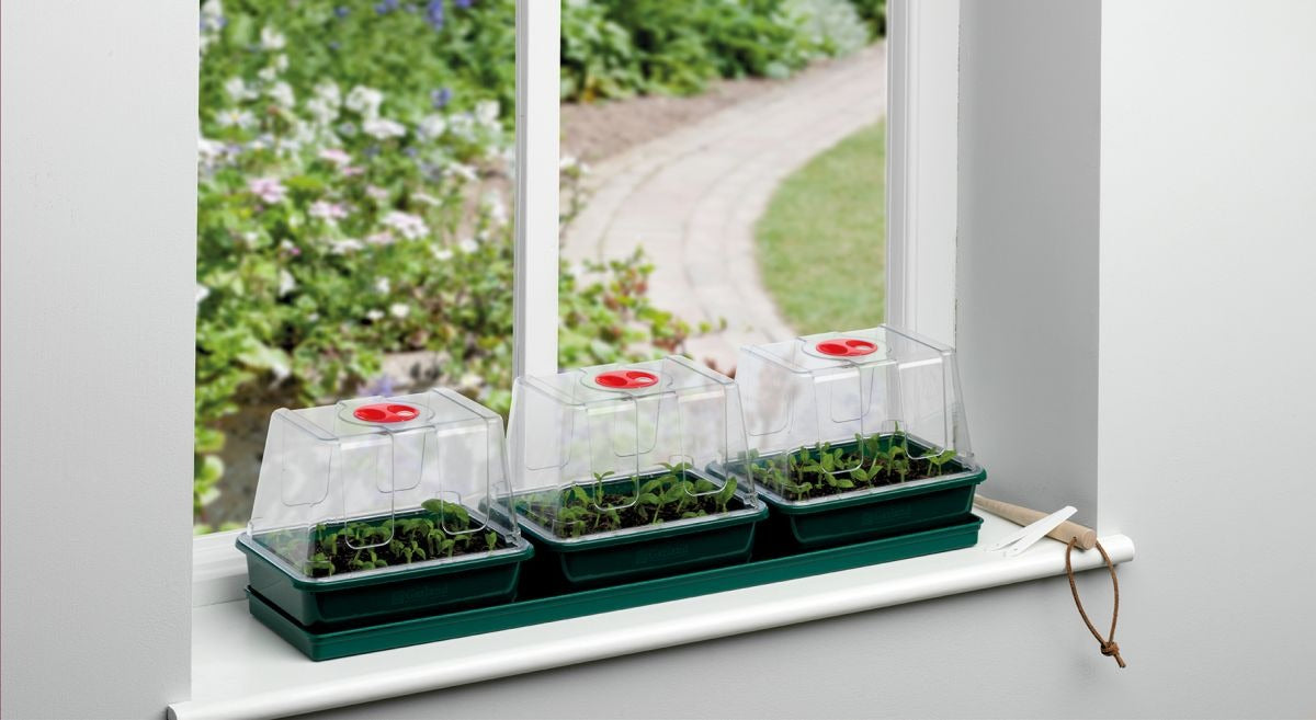 Garland Three Top Windowsill Propagator, official manufacturer product photo