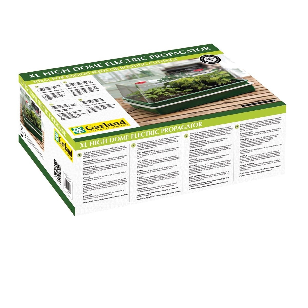 Garland XL High Dome Heated Propagator - product view