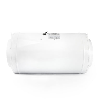 GB Silent-Max Fan V2 side view showing the casing, lifting eyes and rating label