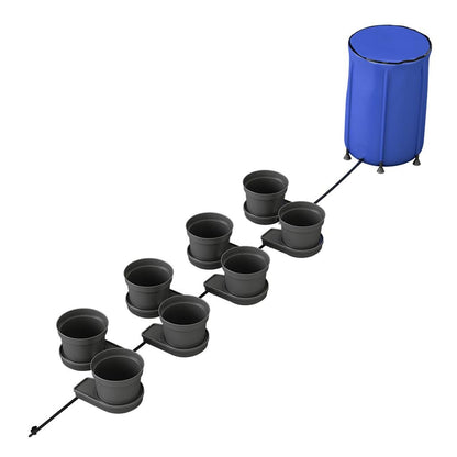 GoGro 15L Pot System — 8 Pot - 100L Flexible Tank