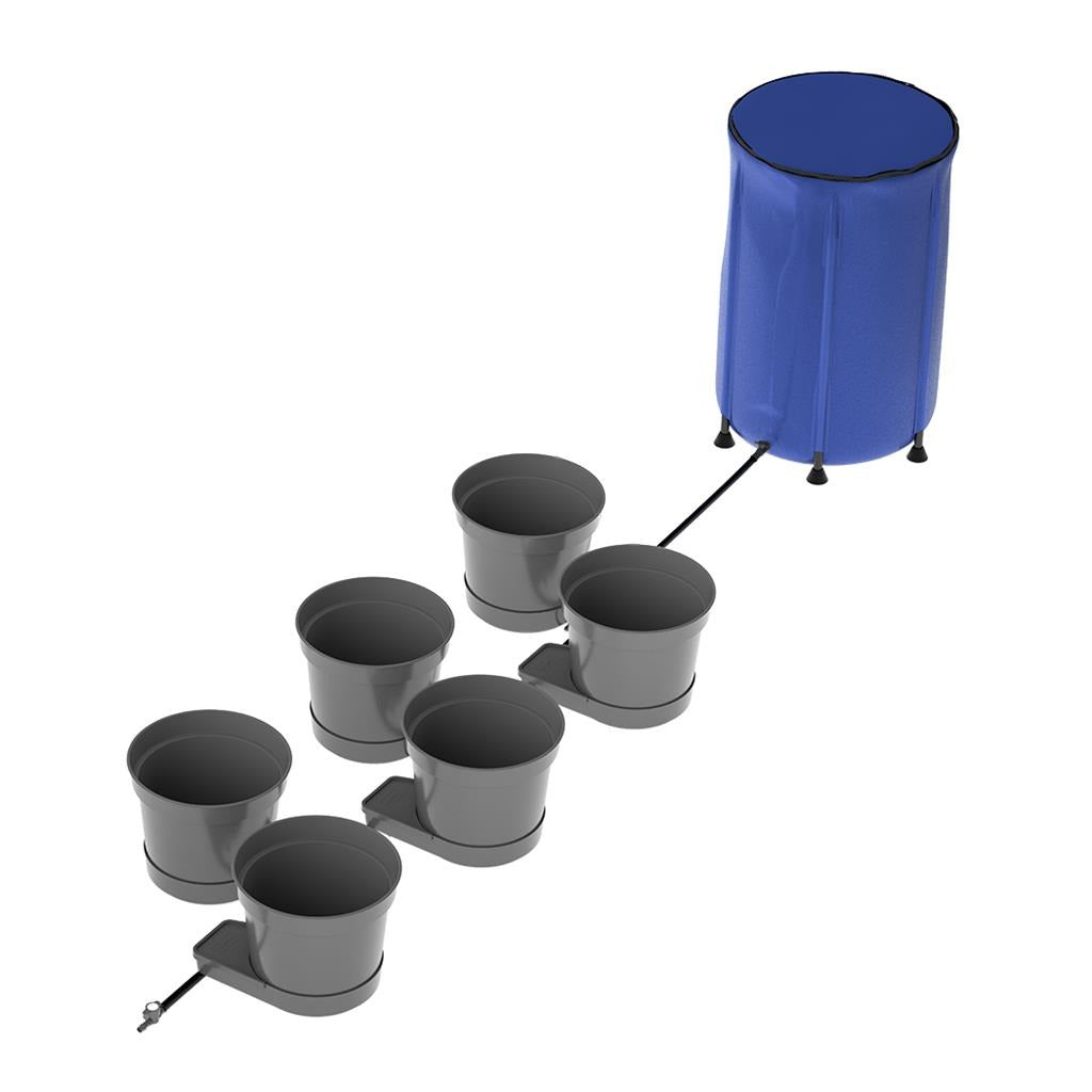 GoGro 25L Pot System — 6 Pot - 100L Flexible Tank