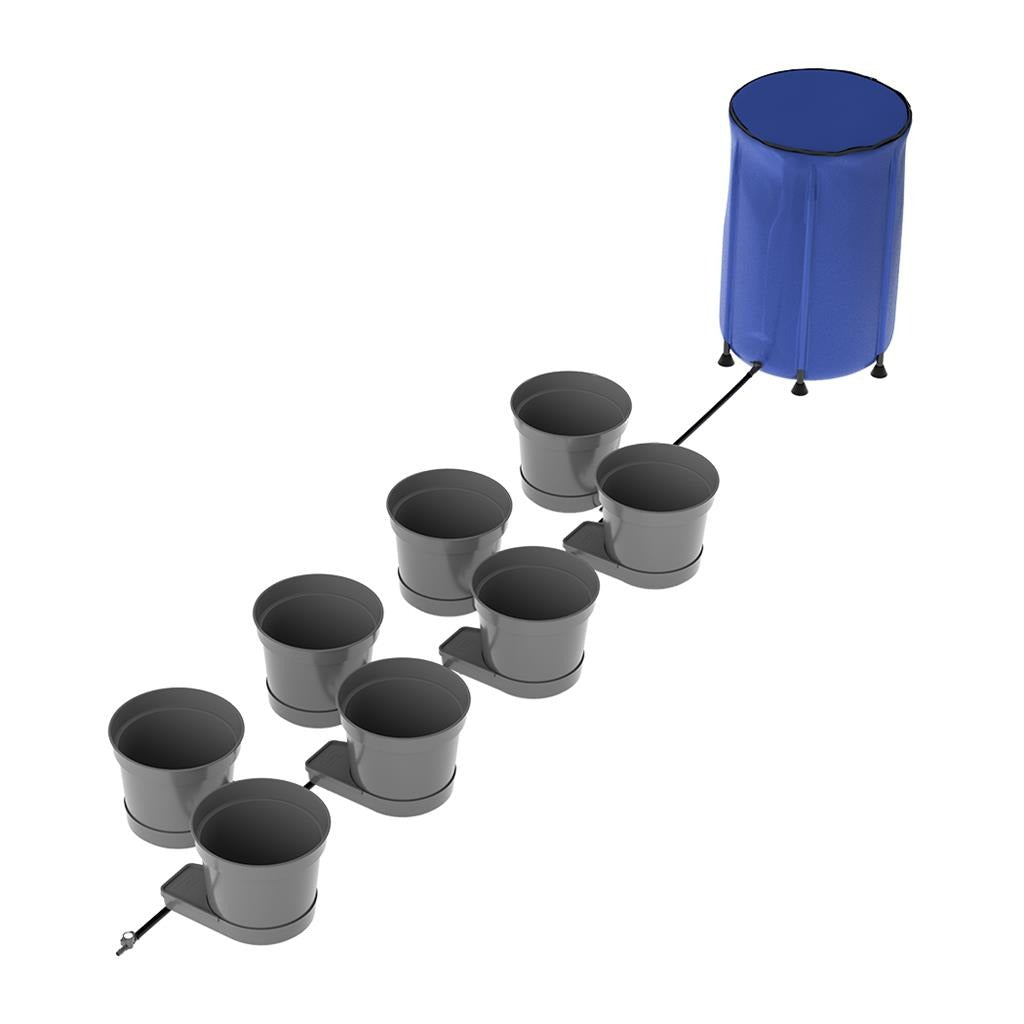 GoGro 25L Pot System — 8 Pot - 100L Flexible Tank