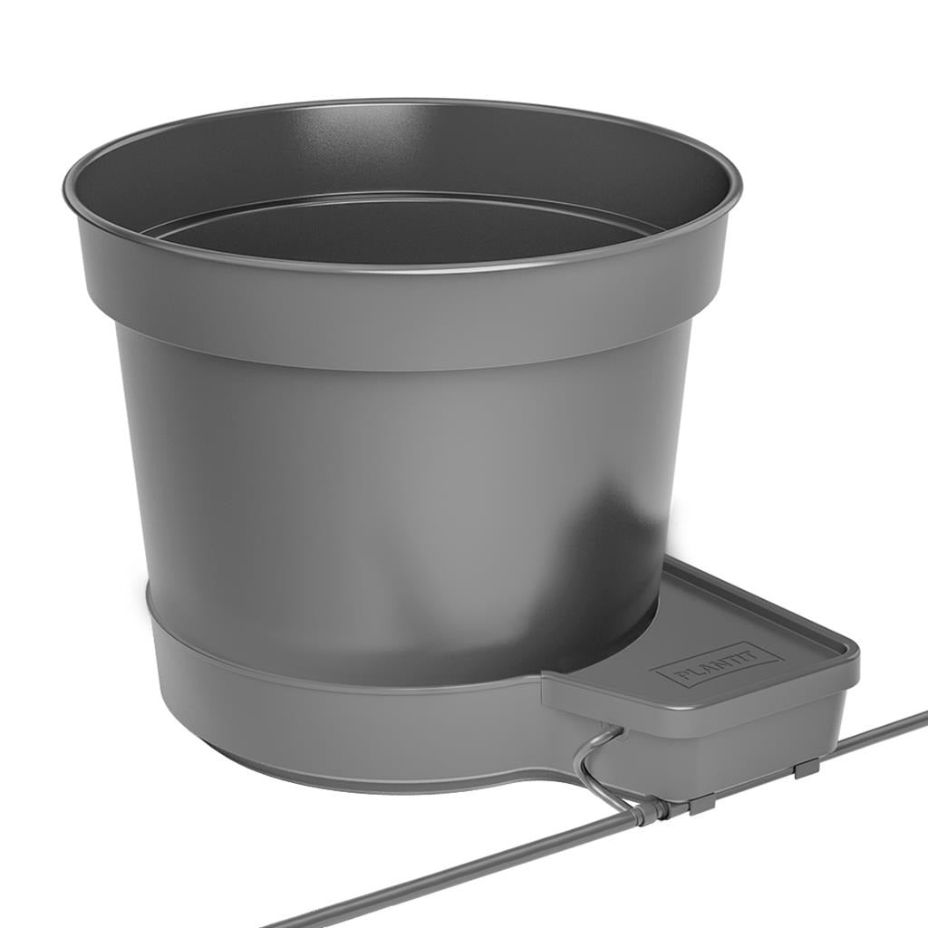 GoGro 25L Pot System — GoGro 25L module: round pot seated in the valve tray with its feed line