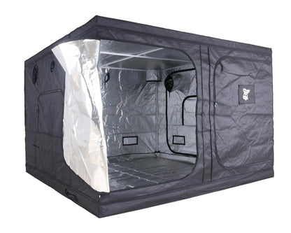 GorillaBox Grow Tent Deluxe, 300 x 300 x 200cm, exterior view showing double doors and mesh vents