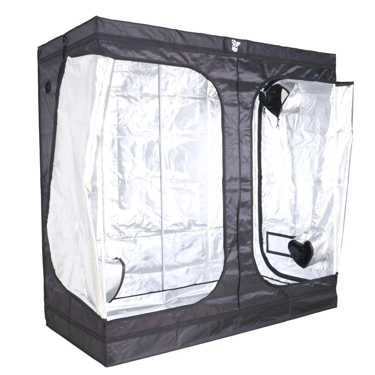 GorillaBox White Grow Tent — 240 x 120 x 200cm