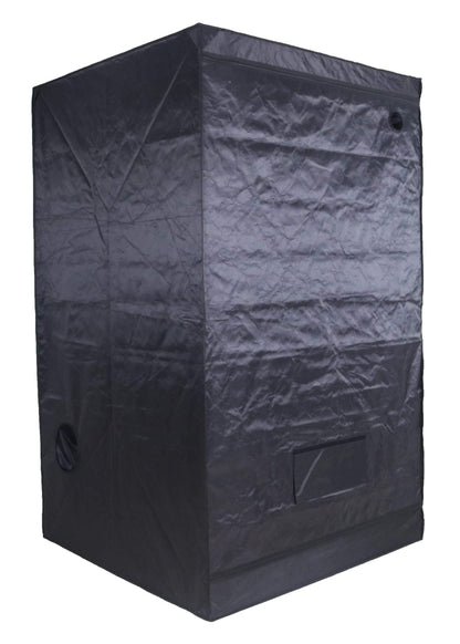 GorillaBox White Grow Tent – rear view showing the mesh vent and lower duct port