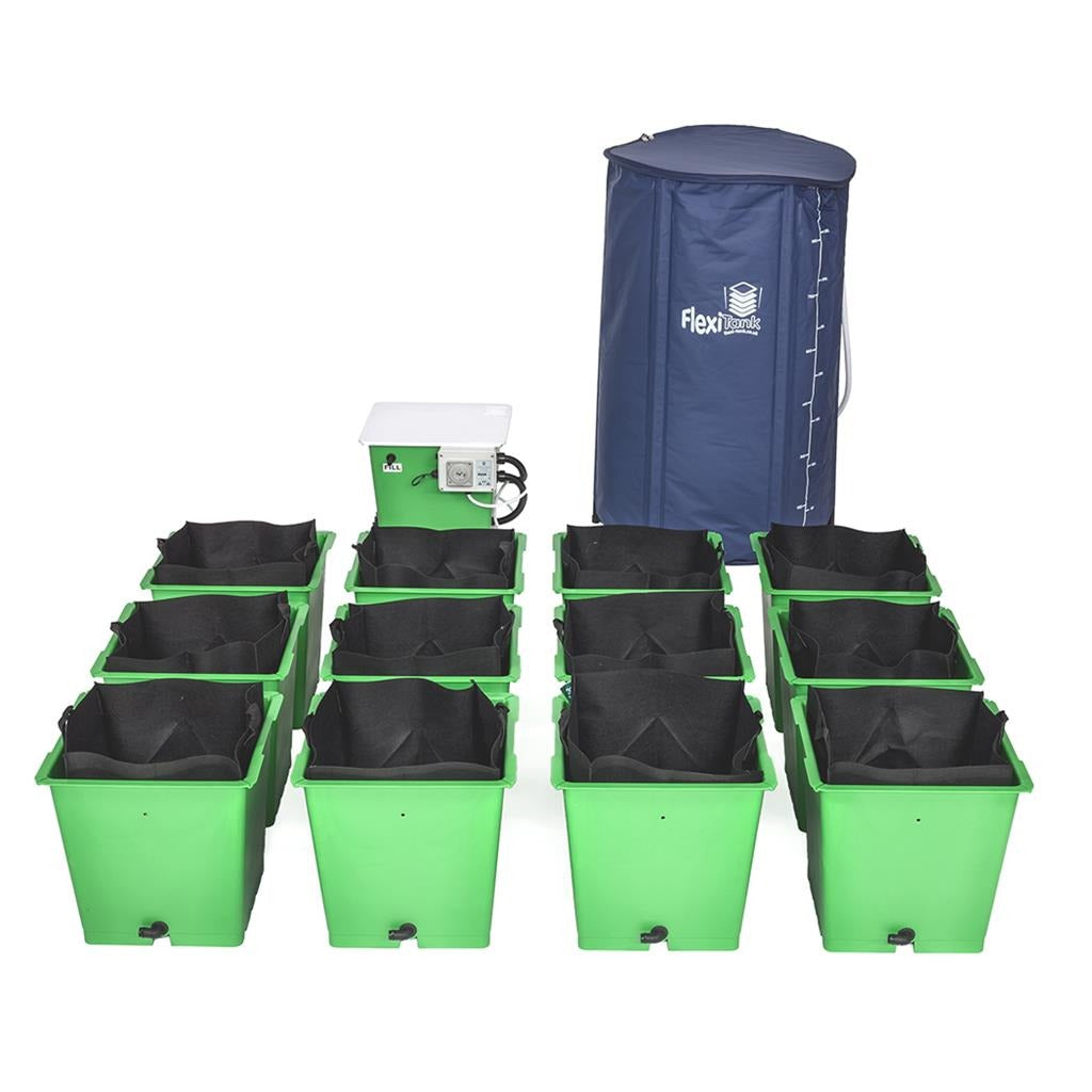 Green Man FD Flood and Drain System — 12 Pot / FlexiTank