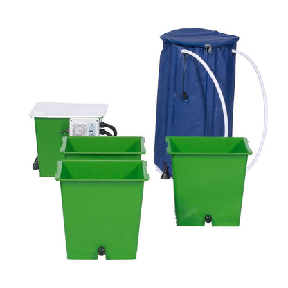 Green Man FD Flood and Drain System — 3 Pot / FlexiTank