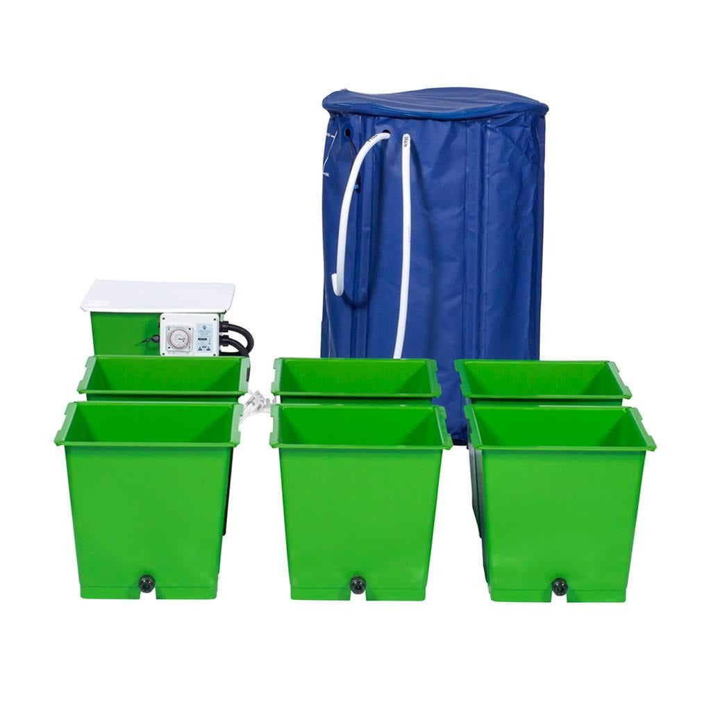 Green Man FD Flood and Drain System — 6 Pot / FlexiTank