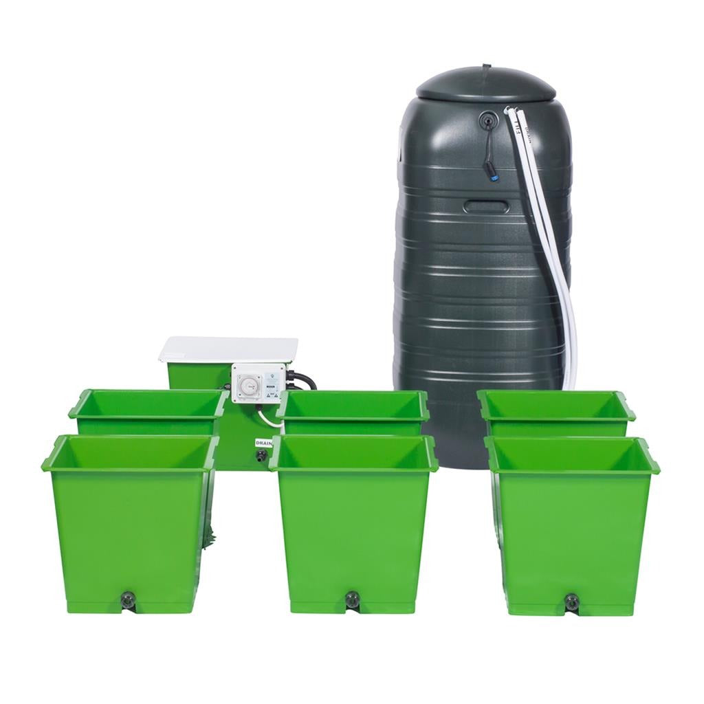 Green Man FD Flood and Drain System — 6 Pot / Rigid Tank
