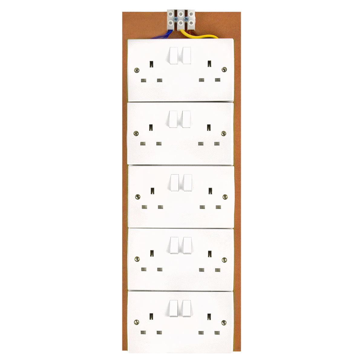 Greenbox Plug Socket Extension Board — 10 Way