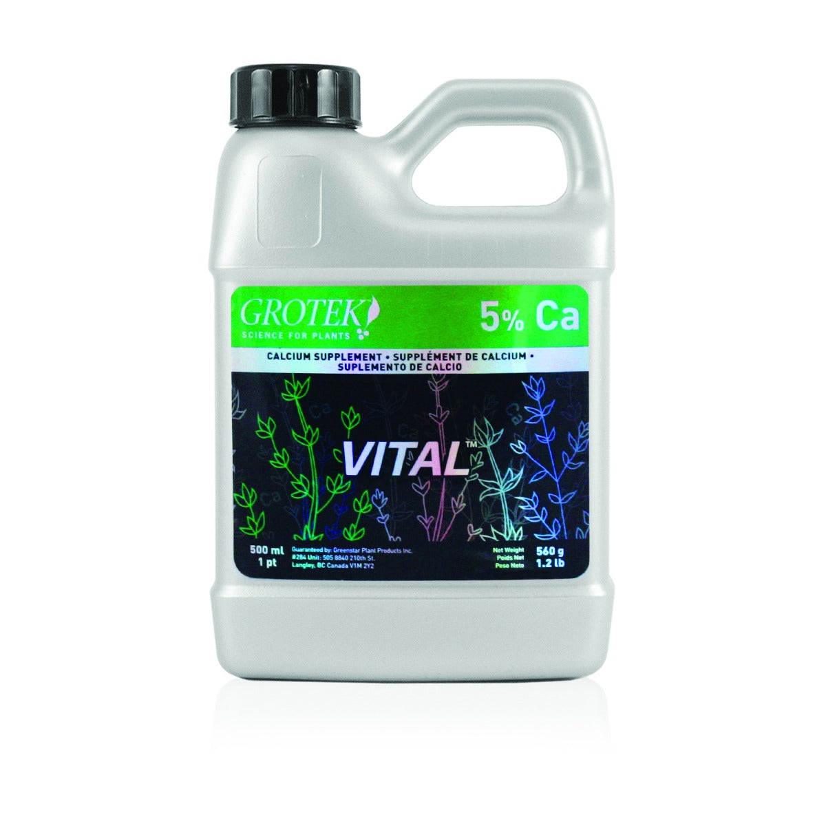 Grotek Vital Calcium Supplement — 500ml