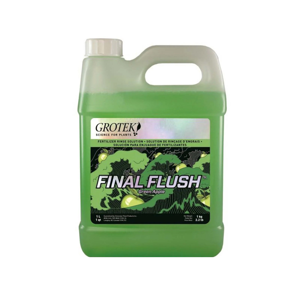 Grotek Final Flush for a Clean Pre-Harvest Finish