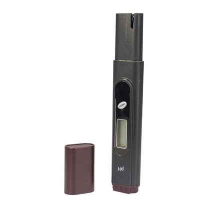 Grow Gadgets pH-Pro Meter shown with the protective cap removed from the probe end