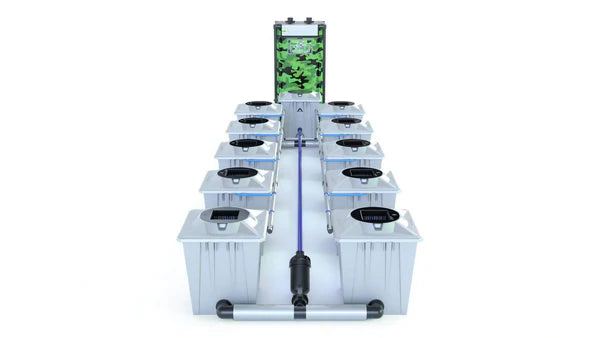 ALIEN® RDWC 10 Pot 20L PRO Silver Series