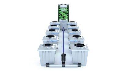 ALIEN® RDWC 10 Pot 20L PRO Silver Series