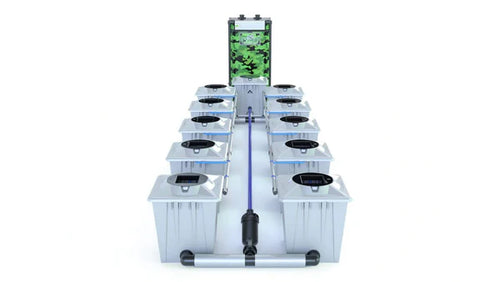 ALIEN® RDWC 10 Pot 20L PRO Silver Series