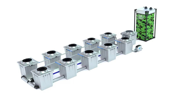 ALIEN® RDWC 10 Pot 20L PRO Silver Series