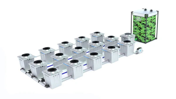 ALIEN® RDWC 15 Pot 20L PRO Silver Series