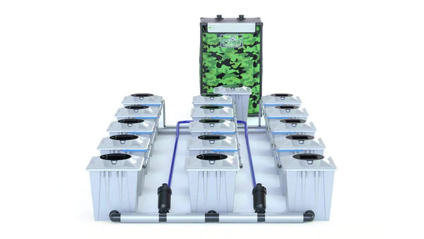 ALIEN® RDWC 15 Pot 20L PRO Silver Series