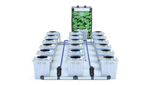ALIEN® RDWC 18 Pot 20L PRO Silver Series